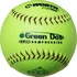 Worth Green Dot AHD11SY 11 Inch ASA Slowpitch Softball